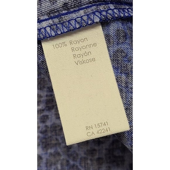 PJ Salvage Camisole Womens XS Blueberry Fields Animal Print Loungewear T… - Picture 6 of 8